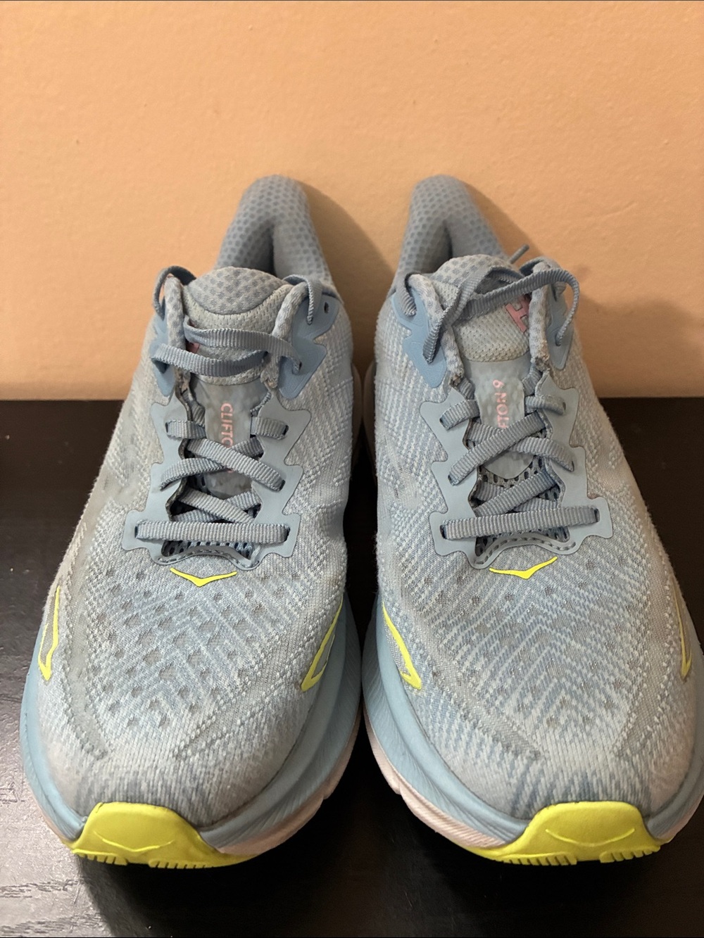 Hoka one W Clifton 9 blue size 8 very used - Picture 4 of 9